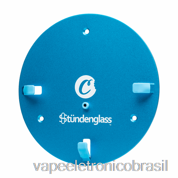 Vape Eletrônico Stundenglass Biscoitos De Montagem Em Parede Azul